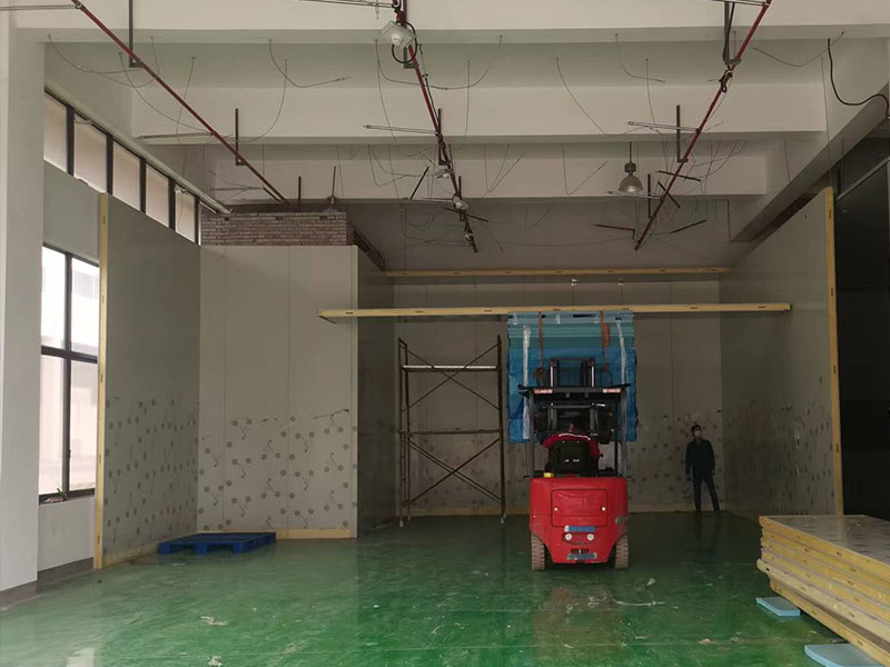 广东中山500立方米果蔬保鲜冷库装置