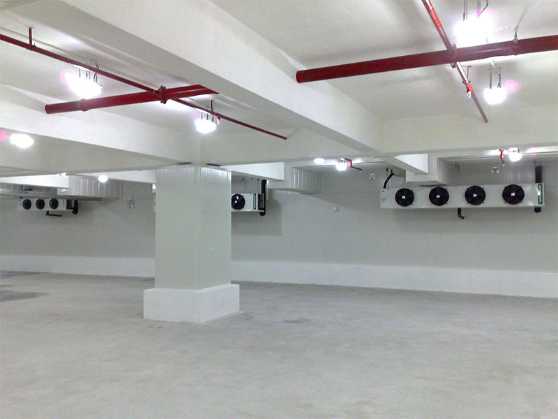 5000平食物低温冷冻库改建 -18℃冻库制作设计 