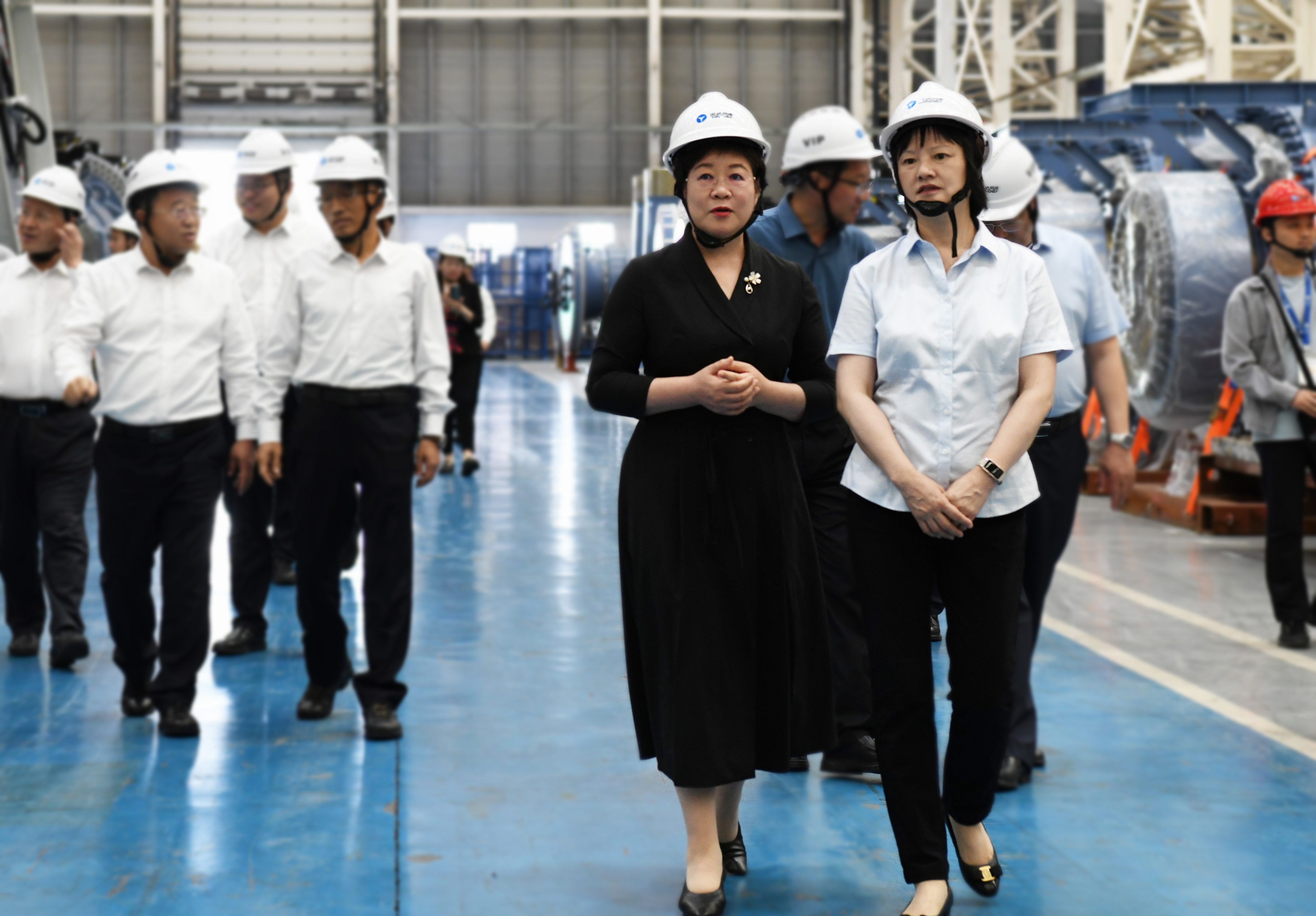 阿拉善盟盟委书记黄雅丽前往大奖国际18dj18股份调查调研